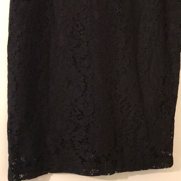 Whowhatwhere  black lace skirt - Picture 1 of 2